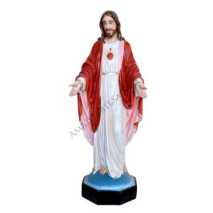 Gesù Sacro Cuore Braccia Aperte cm 110