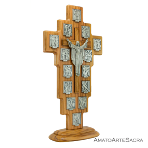 Quadro/Croce Da Tavolo Via Crucis