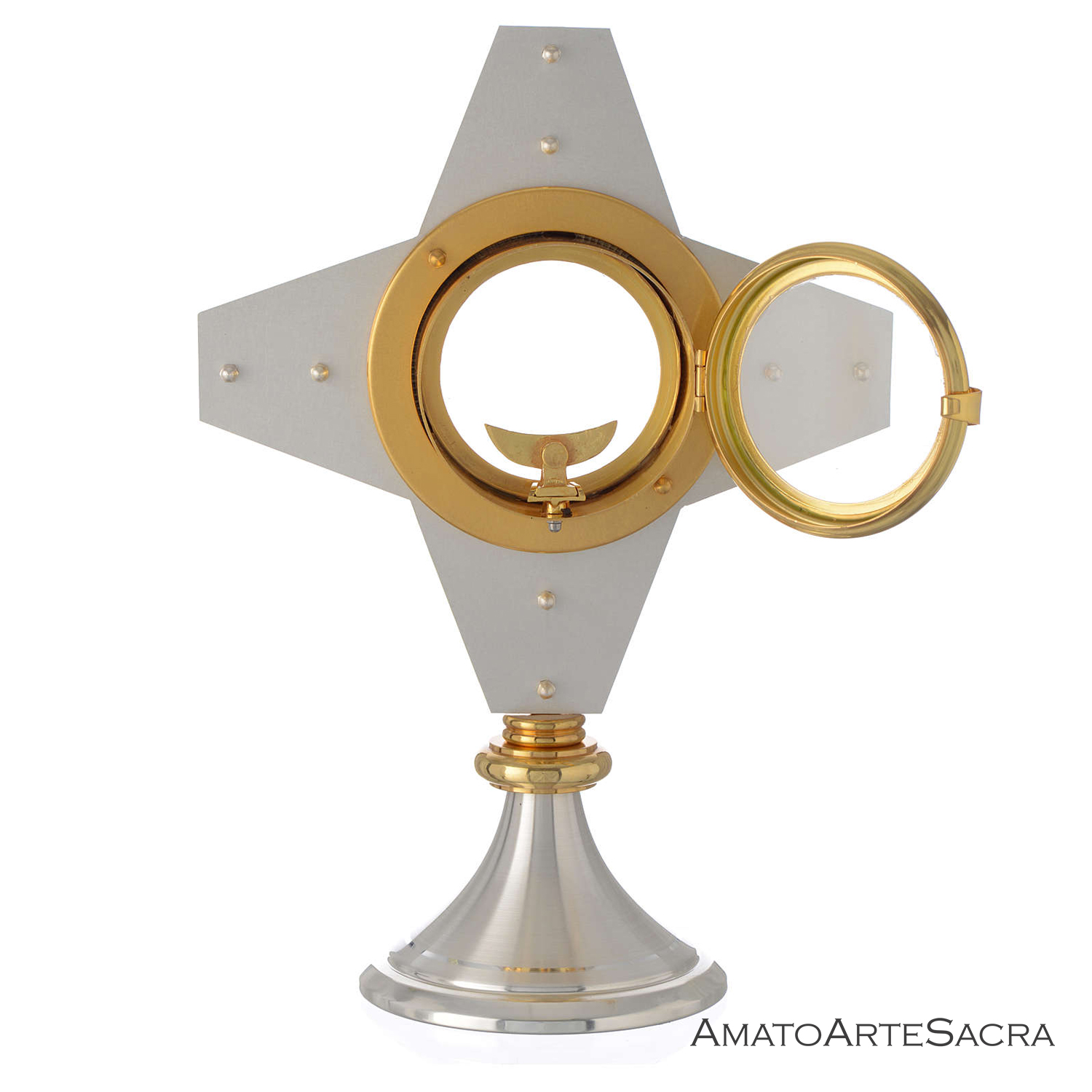 Croce Moderna In Legno Da Parete Con Cristo Inciso Cm 30×20 (11.81"x7.87") - Ovunque Proteggimi