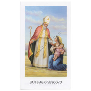 Immagini San Biagio 6x11conf 100pz con Preghiera