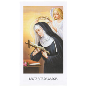 Immagini Santa Rita 6X11Conf 100PZ con Preghiera