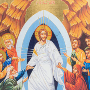 Resurrezione Icona Foglia Oro 31X42