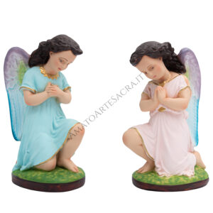 Coppia Angeli in Adorazione CM 26