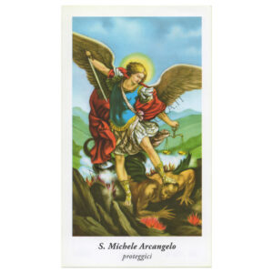 Immagini San Michele 6x11conf 100pz con Preghiera