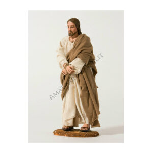 Gesù per Scena Giudizio Pilato cm 30 h Artistici Vestiti