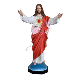 Gesù Sacro Cuore Braccia Aperte cm 130