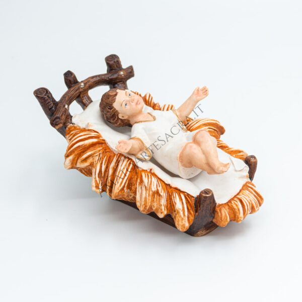 Set 9 Pastori In Plastica Per Presepe – Altezza 7 Cm, Con Maria, Giuseppe, Gesù, Asino, Bue, Magi, Angelo