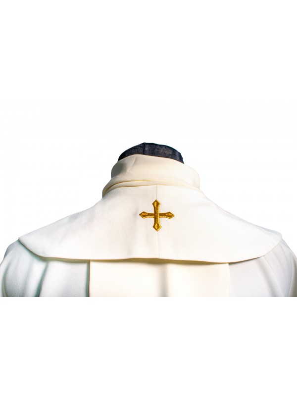 STOLA SACERDOTALE ECRU CON OSTENSORIO - immagine 4