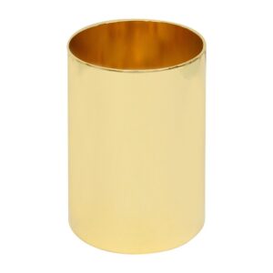 BOSSOLO IN OTTONE DORATO CM 14  DIAM 8